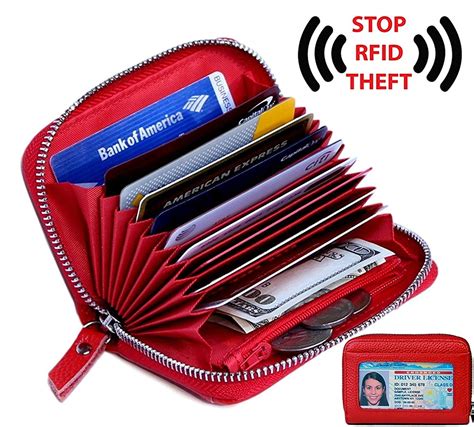 credit card and cash holder with rfid protection|rfid zipper card holder.